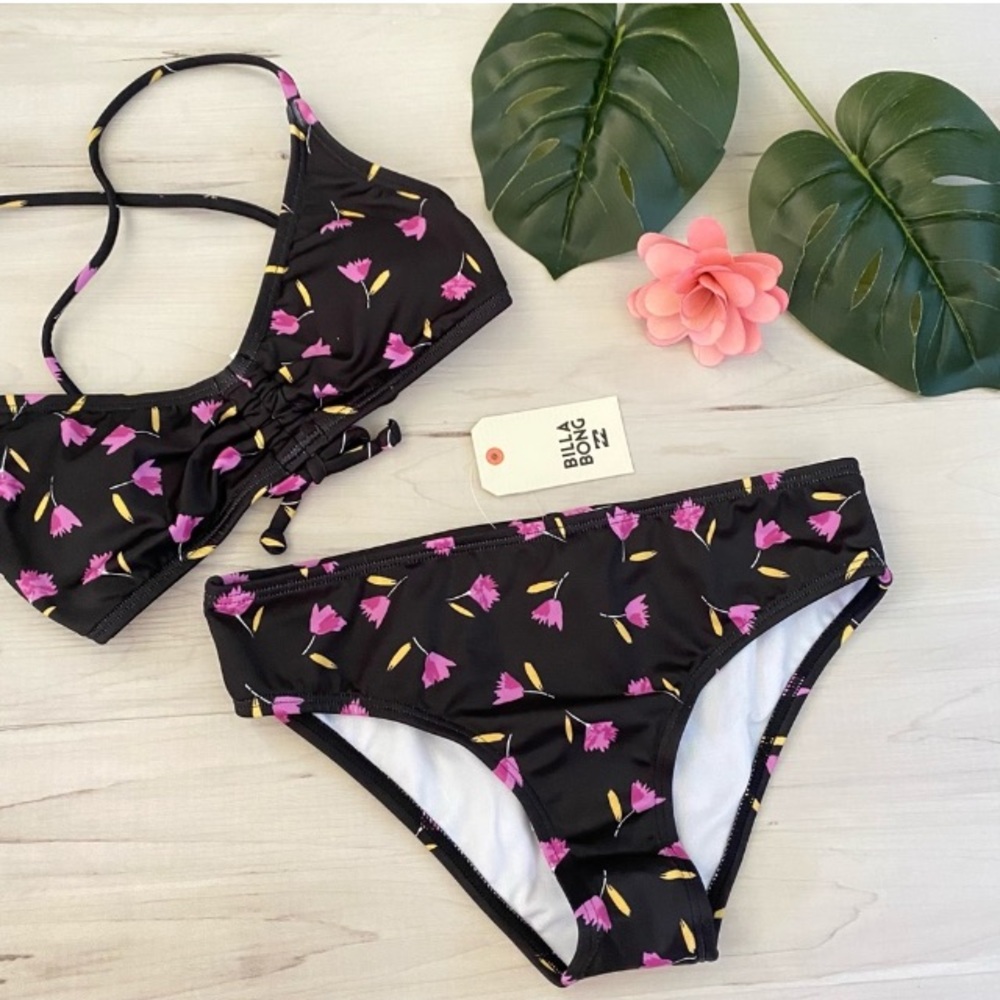Billabong 🫧🌴 Dreamlit Girls' Floral Bikini 🌺